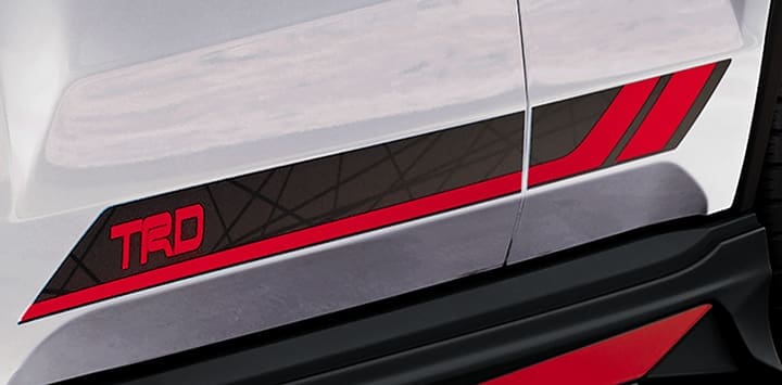 TRD Side Decal for Toyota RAIZE