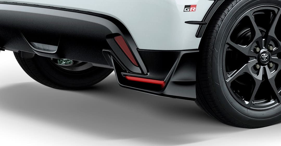 TRD GR Rear Side Spoiler for Toyota Yaris 2020/2~