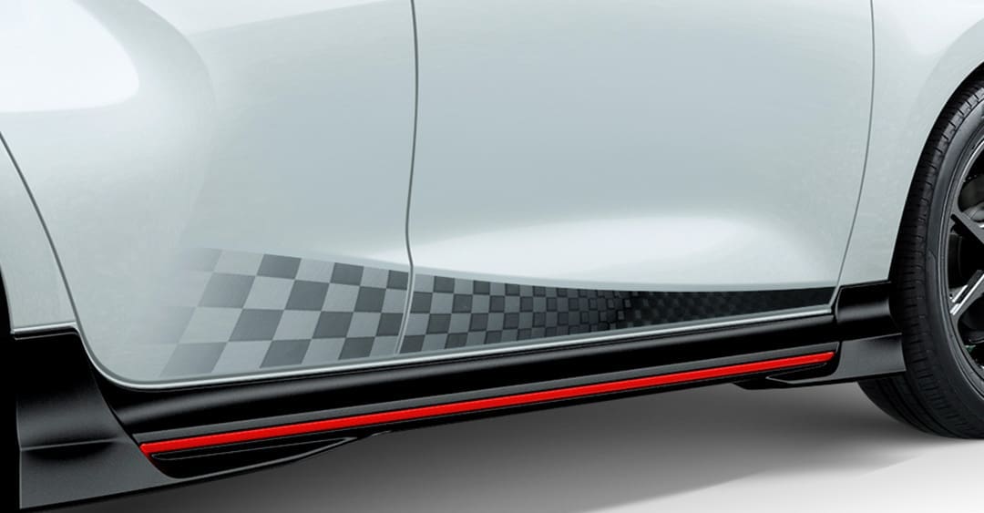 TRD GR Side Decal for Toyota Yaris 2020/2~