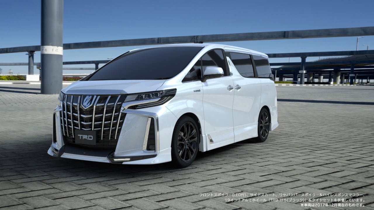 TRD BODY KIT FOR TOYOTA ALPHARD AERO BODY EXECUTIVELOUNGE S,SR,SC,S