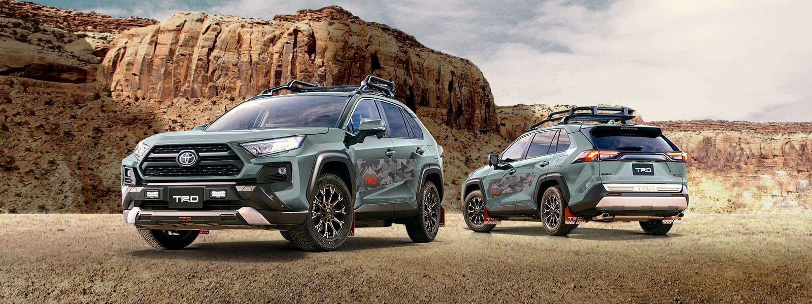 TRD FIELD MONSTER BODY KIT FOR RAV4