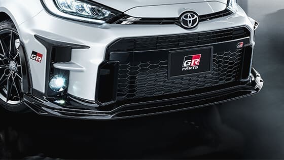 TRD GR FRONT SPOILER & GR REAR SPOILER EXTENSION For Toyota GR Yaris GEN1