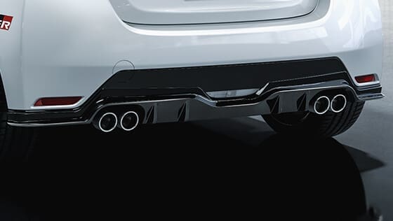 TRD GR REAR BUMPER SPOILER Toyota GR Yaris GEN1