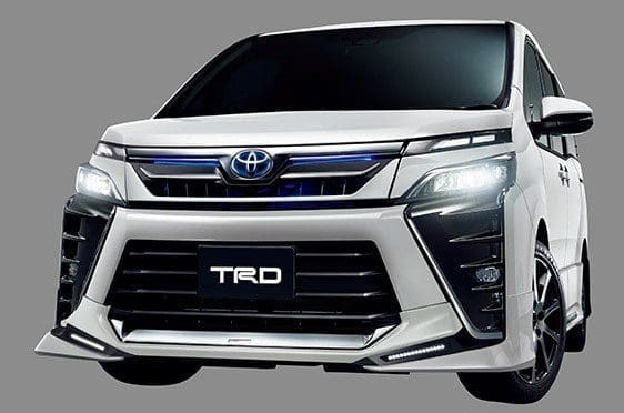 TRD AERO BODY KIT FOR TOYOTA VOXY HYBRID / GASOLINE 2020