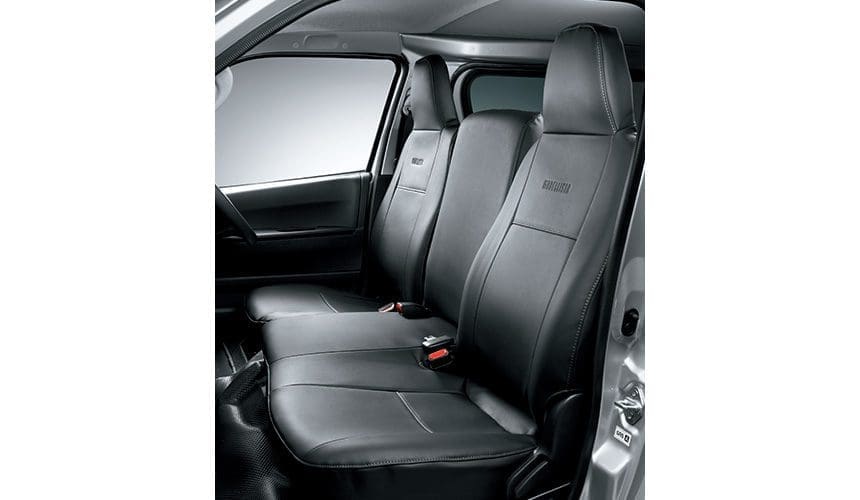 Modellista Front Genuine Leather Seat Covers for Toyota Hiace