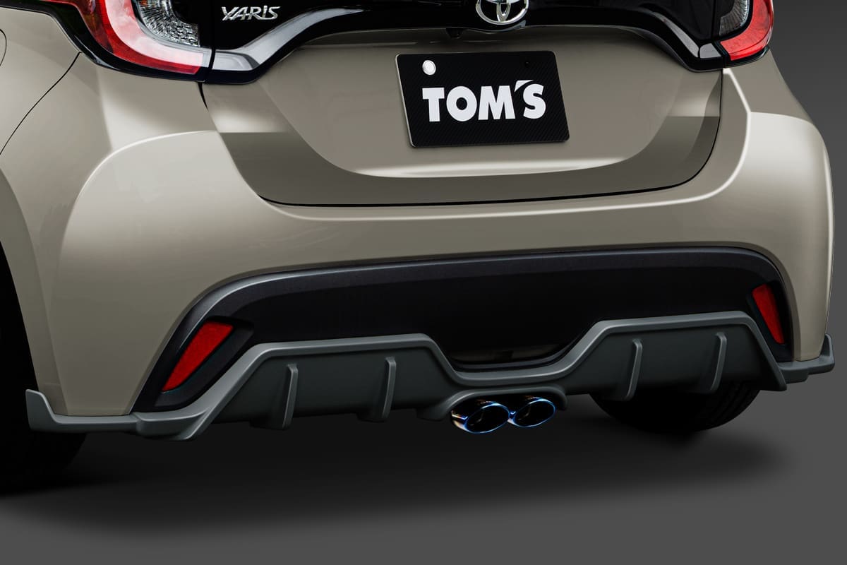 TOM'S REAR UNDER DIFFUSER FOR TOYOTA YARIS 210 2020/01~