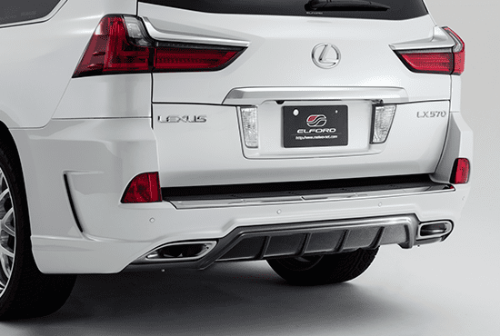 ELFORD REAR BUMPER SPOILER FOR LEXUS LX570