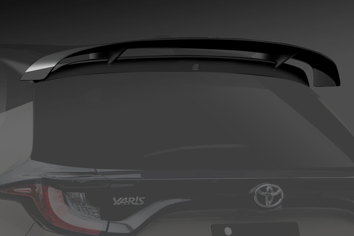 TOM'S REAR REAR ROOF WING & SPOILER FOR TOYOTA YARIS 210 2020/01~