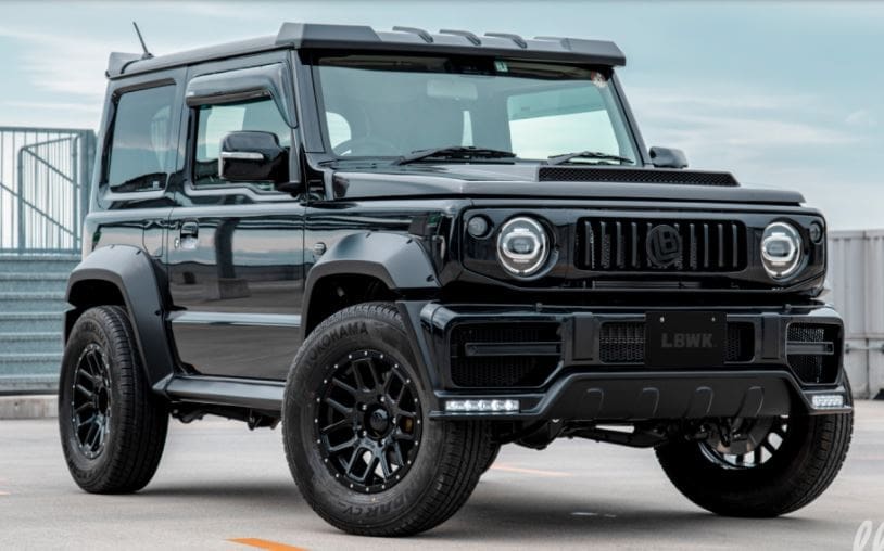 LIBERTY WALK BODY KIT FOR SUZUKI JIMNY TYPE 2