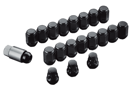 MUGEN WHEEL NUT & LOCK SET 08181-XG8 -K1S0-BL
