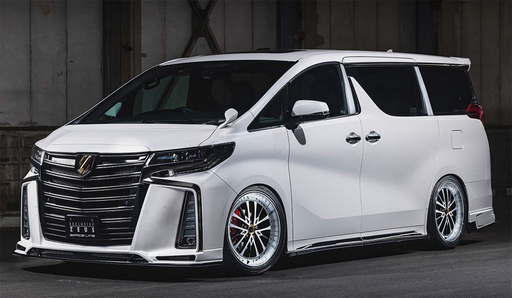 M'Z SPEED GRACE LINE BLUE BODY KIT FOR TOYOTA ALPHARD