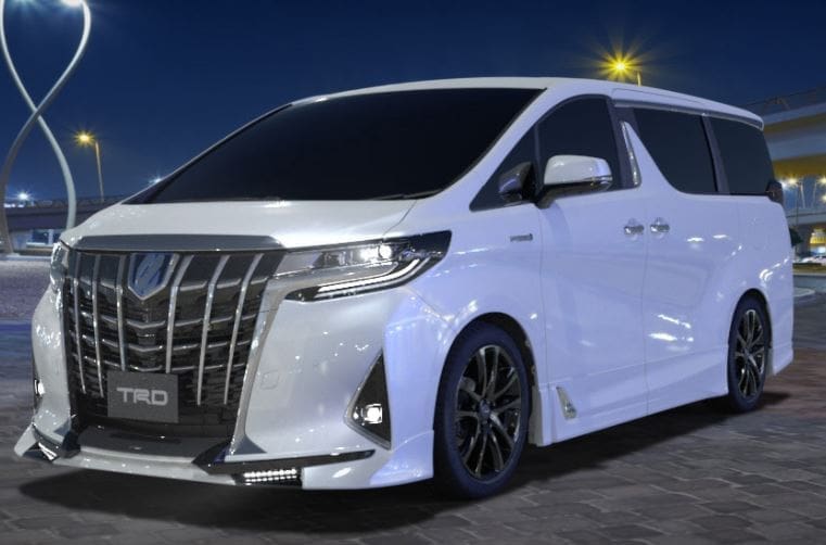 TRD BODY KIT FOR ALPHARD NORMAL BODY EXECUTIVE LOUNGE,GF,G,X