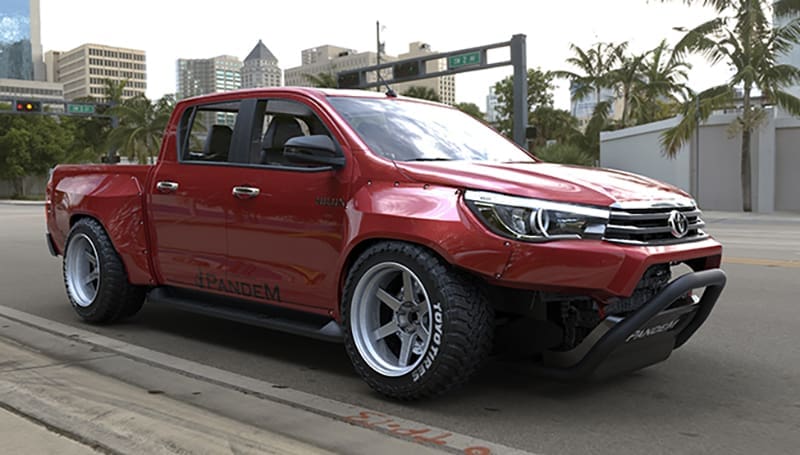 ROCKET BUNNY BODY KIT FOR TOYOTA HILUX GUN125 2017~2020