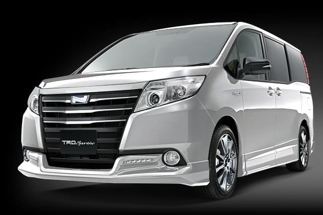 TRD AERO BODY KIT FOR TOYOTA NOAH 2015 HYBRID G,HYBRID X,G,X
