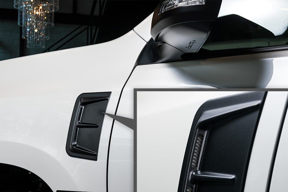 M'z SPEED Crossline Fender Duct for Toyota Landcruiser Prado