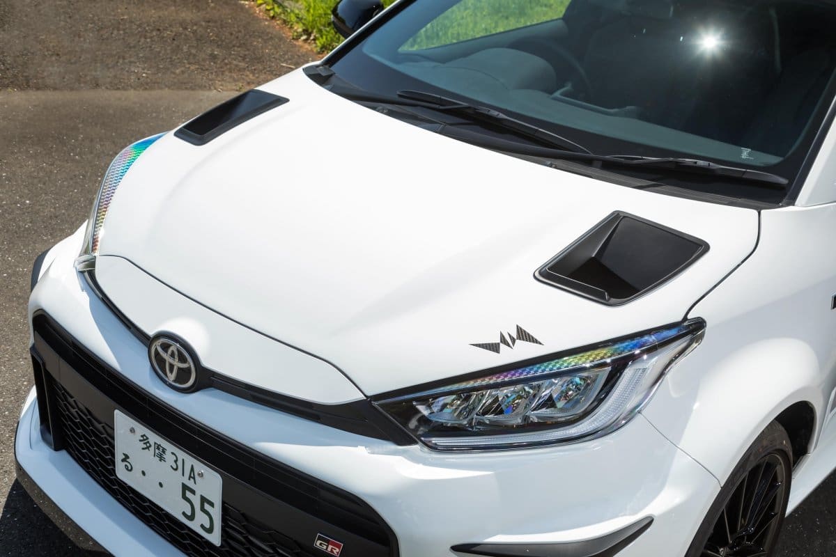 Wellpine Bonnet Air Outlet Frame for GR Yaris