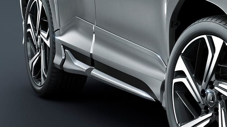 Modellista Side Skirt for Toyota Yaris Cross