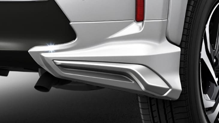 Modellista Elegant Ice Rear Spats for Toyota Yaris Cross