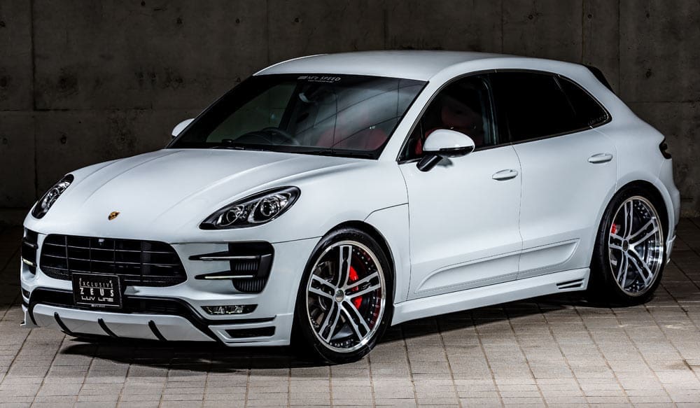 M'z SPEED LUV Line Blue Body Kit for PORSCHE Macan