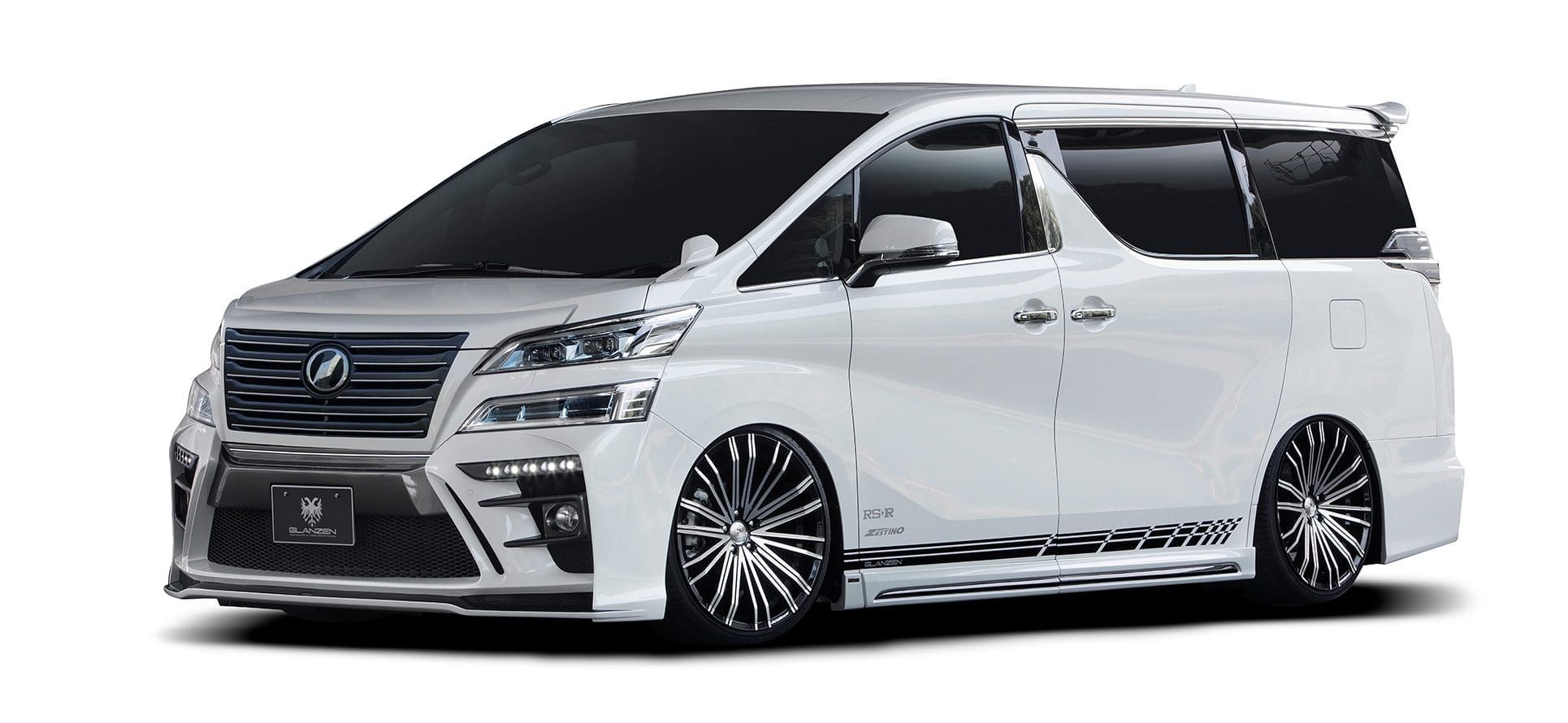 SILKBLAZE Aero Kit for Toyota VELLFIRE Later Edition