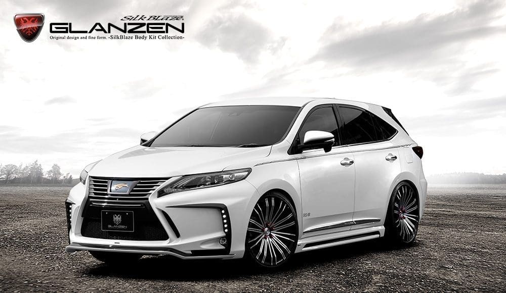SILKBLAZE AERO KIT FOR TOYOTA HARRIER