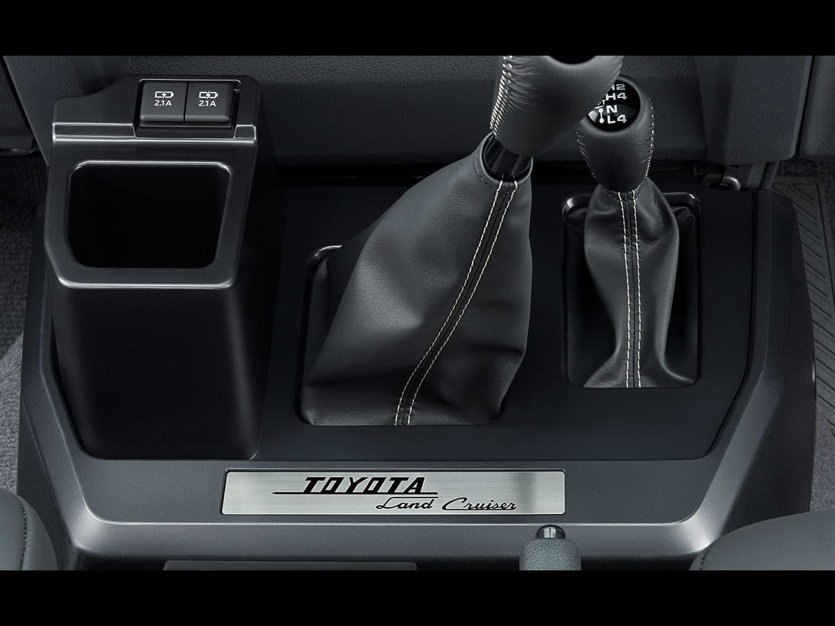 TOYOTA ACCESSORIES FOR LAND CRUISER 70TH ANNIVERSARY CONSOLE BOX