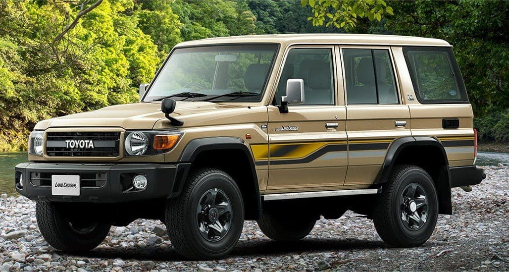 Toyota Genuine 70th Anniversary Parts for Land Cruiser 70