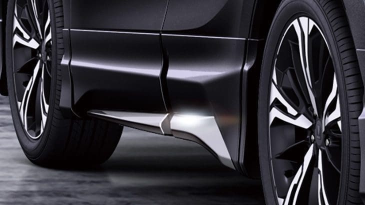 Modellista GRAN BLAZE Side Skirt For Toyota HARRIER 80 Series
