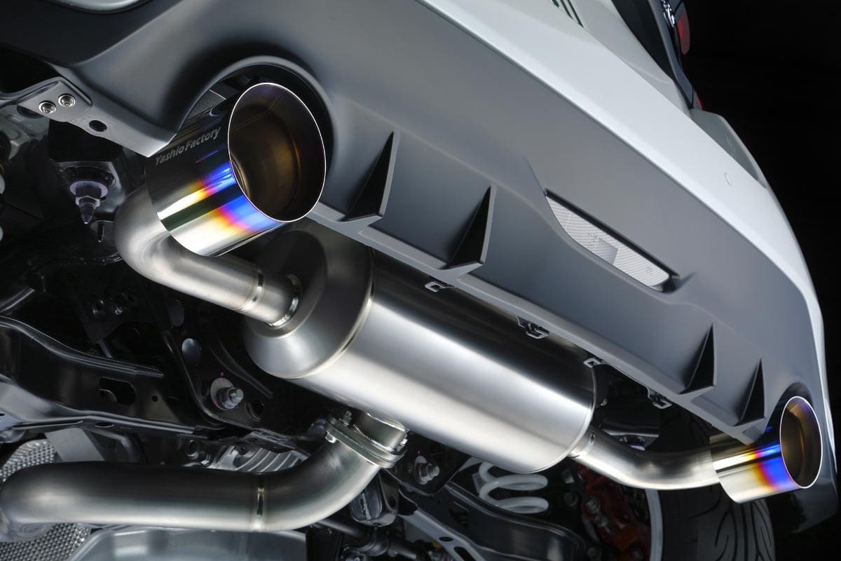 Yashio Factory Super Silent Titanium Muffler for GR YARIS
