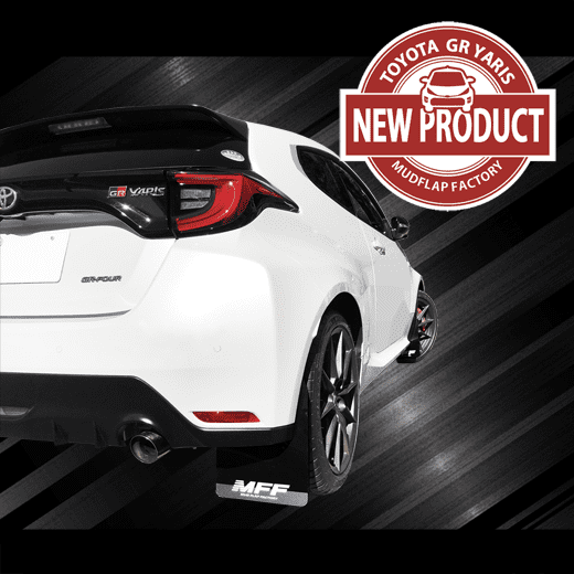 MFF Original Mud Flaps For GR Yaris 1st Gen