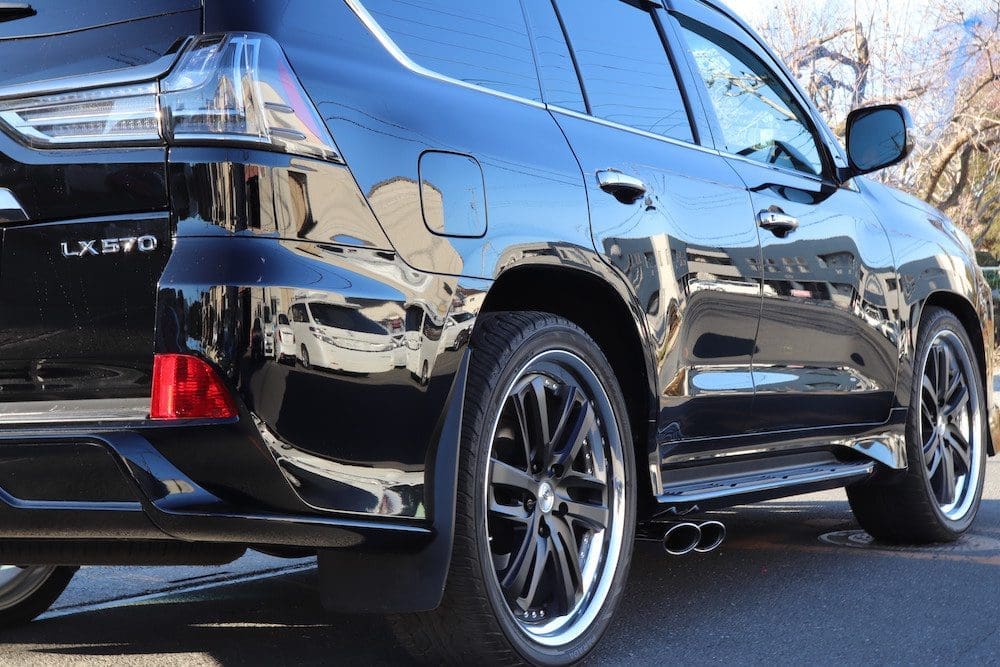 EXHAUTECH Oval Tips Muffler for Lexus LX570