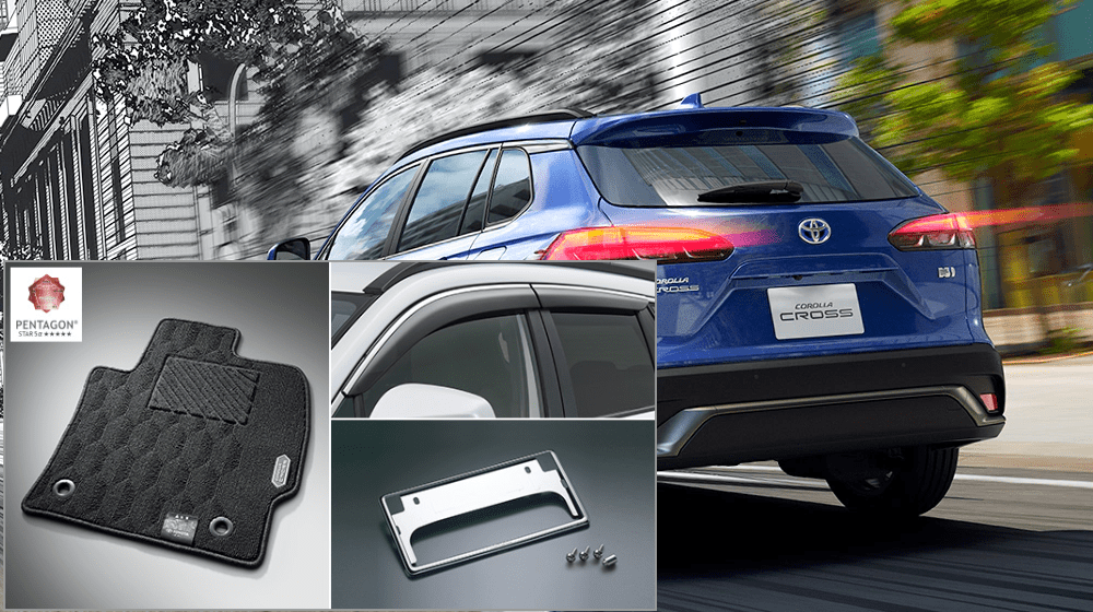Toyota Genuine Accessories for Toyota Corolla Cross