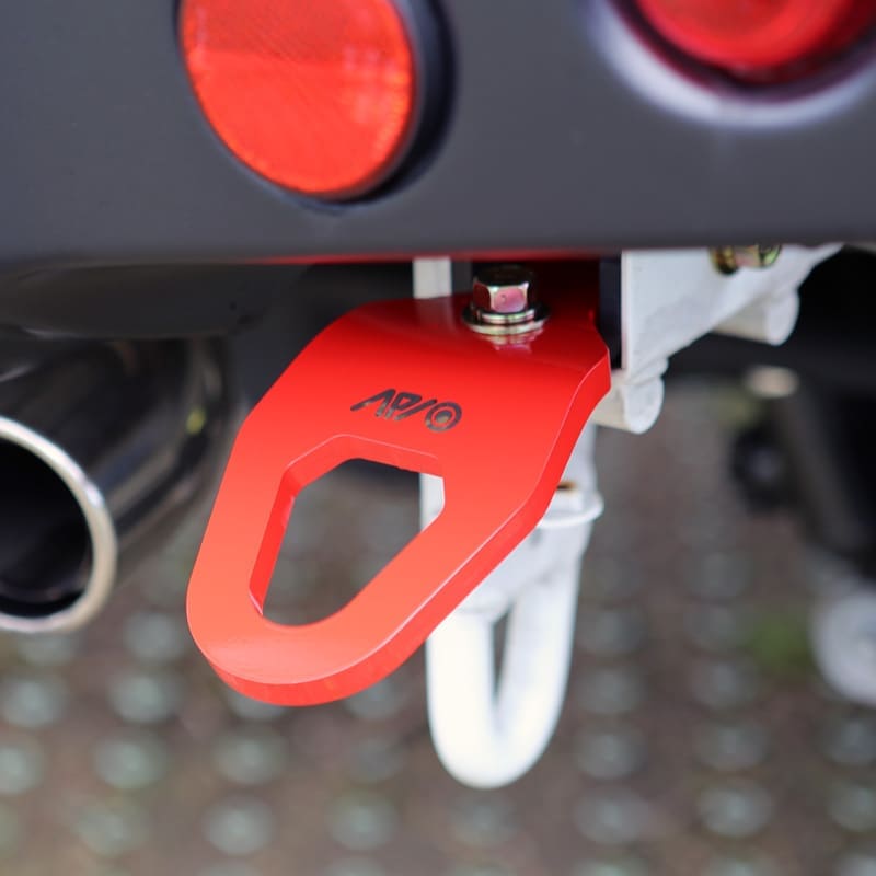 APIO Rear tow hook for vehicles equipped with tactical bumper for JIMNY