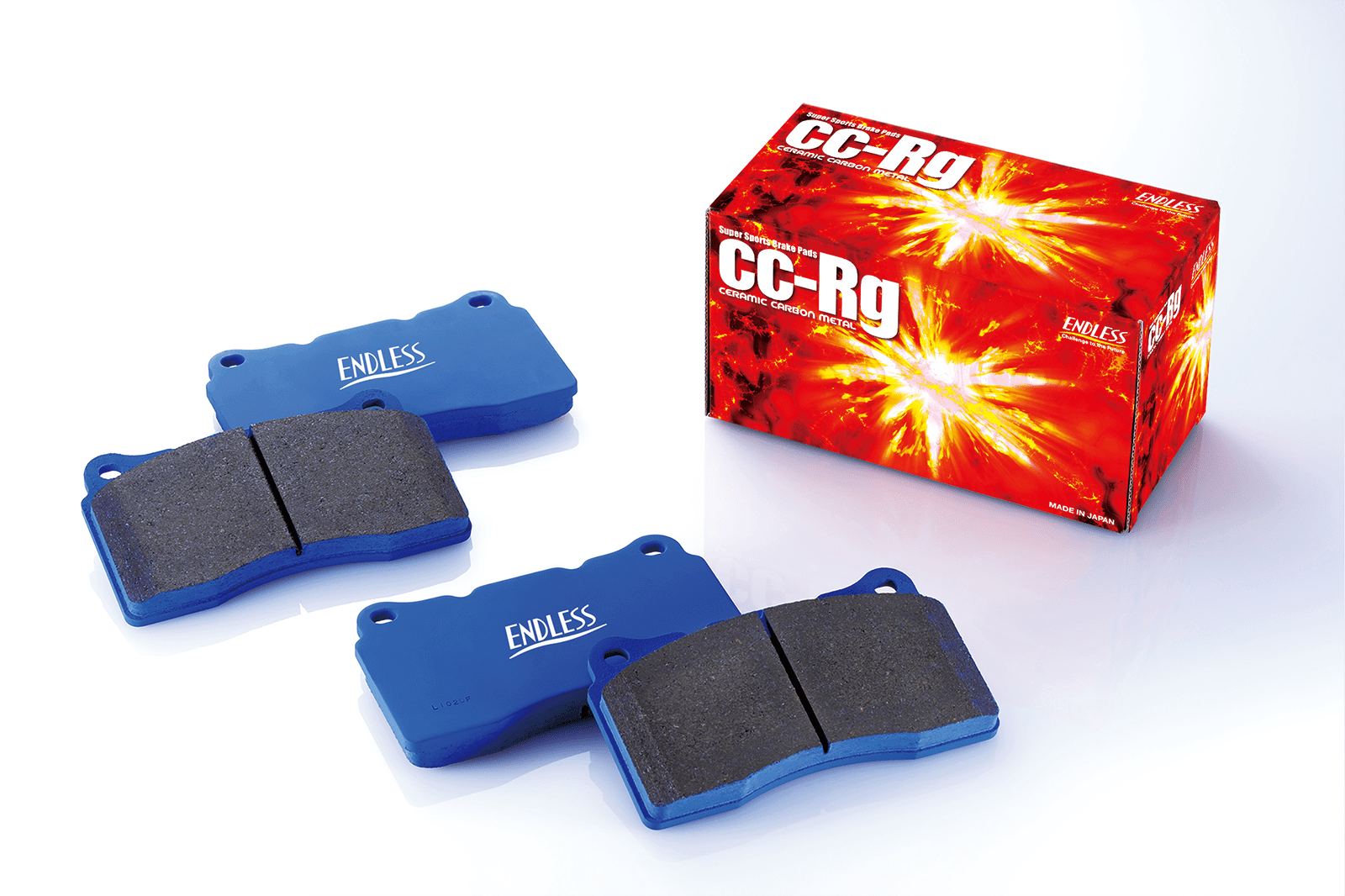 ENDLESS Front/Rear Break Pad CCRg for GR Yaris / GR Corolla EP558-EP559-CC-RG