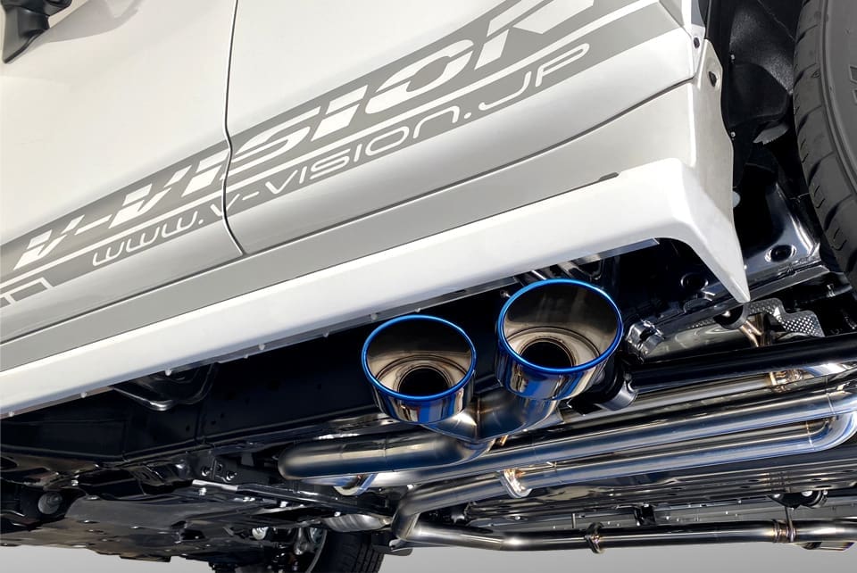 V-Vision Muffler for Toyota Landcruiser 300