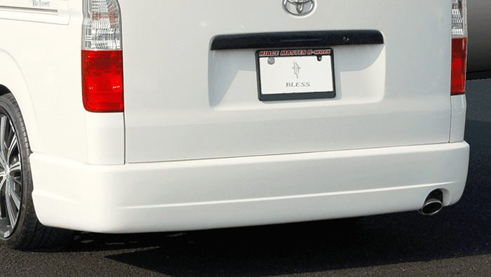 BLESS CREATION Rear Bumper Spoiler Ver.2 For Hiace