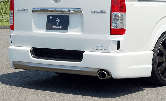 BLESS CREATION Rear Bumper Spoiler Ver.4 For Hiace