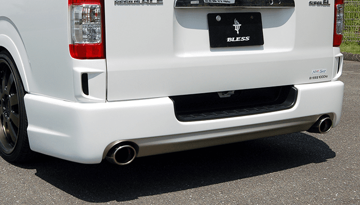 BLESS CREATION Rear Bumper Spoiler Ver.5 For Hiace