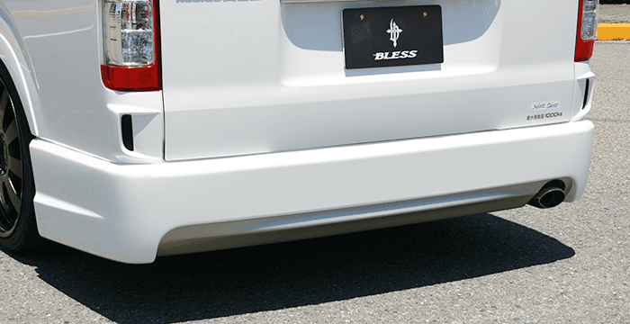 BLESS CREATION Rear Bumper Spoiler Ver.6 For Hiace