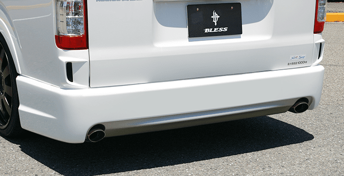 BLESS CREATION Rear Bumper Spoiler Ver.7 For Hiace