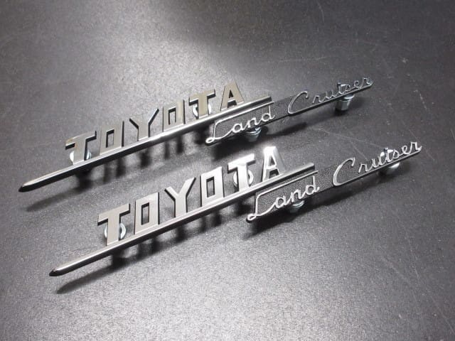 Genuine Land Cruiser emblem left and right set for Land Cruiser