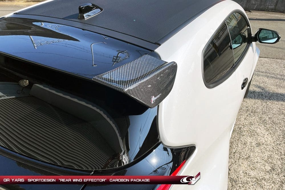 GRAZIO Carbon Rear Wing Effectors for Toyota GR YARIS