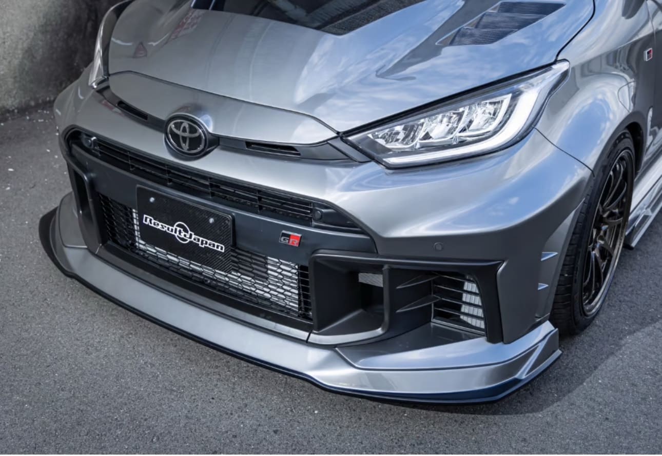 RESULT JAPAN FRONT LIP SPOILER FOR GR YARIS LATE EDITION