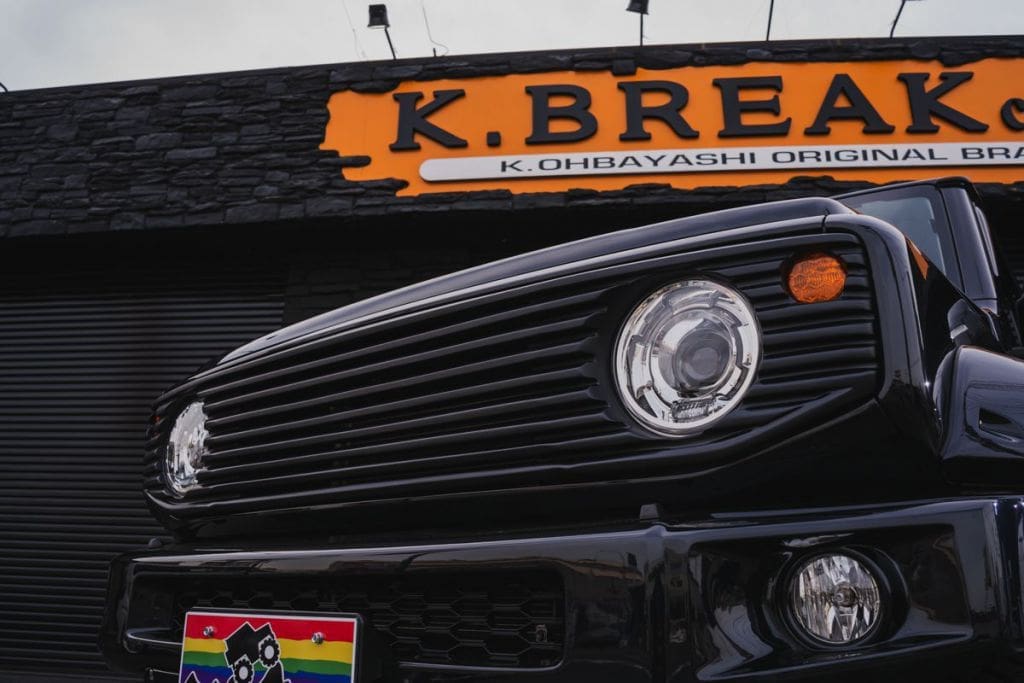 K.BREAK JIMRIDE Front Grill Ver.1 For Suzuki Jimny JB64/JB74