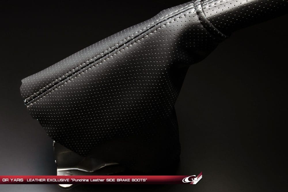 GRAZIO Leather Side Brake Boots for Toyota GR YARIS