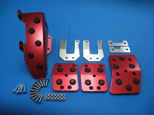 K3 K3 R19 Rubber Pedal MT & Footrest set