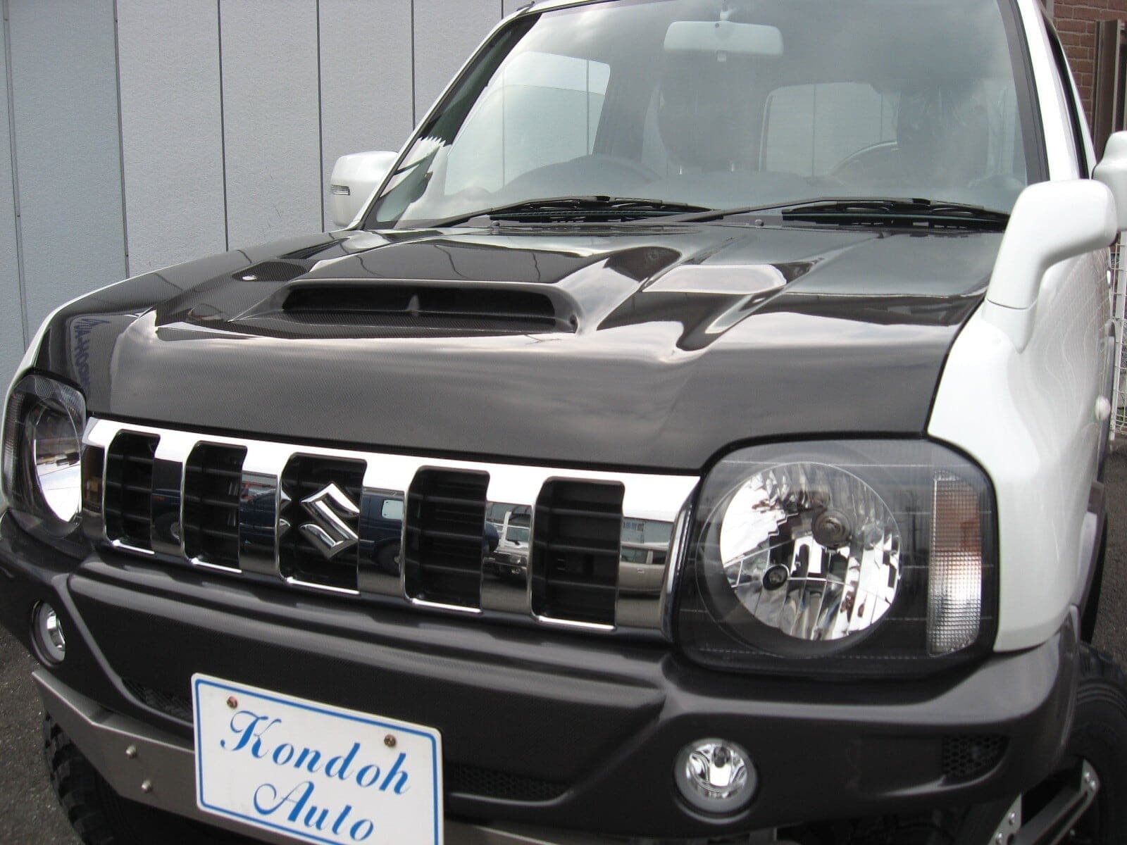 K3 Carbon Bonnet "Nine" for Jimny JB23