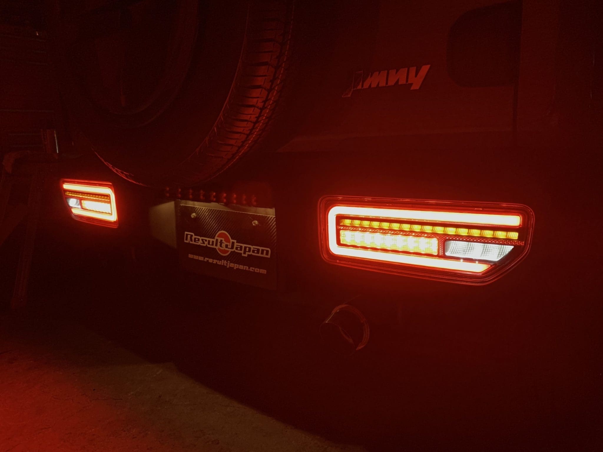 RESULT JAPAN FULL LED CUSTOM TAIL LAMP FOR JB64