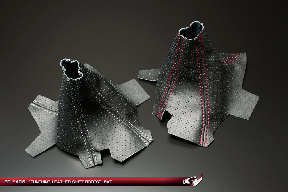 GRAZIO Punching Leather Shift Boot for Toyota GR YARIS