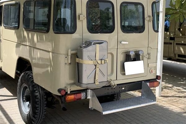 Toyota Jerry Can Holder Fuel Tank Water Tank for Land Cruiser 70